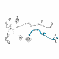 OEM 2006 Acura RSX Hose, Power Steering Feed Diagram - 53713-S6M-A04