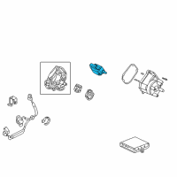 OEM 1998 Honda Civic Coil Assembly, Ignition Diagram - 30510-PT2-006