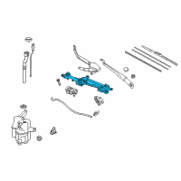 OEM 2017 Toyota Prius V Front Transmission Diagram - 85150-47160