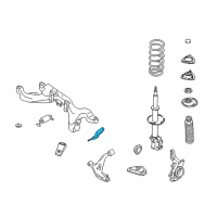 OEM 2000 Infiniti G20 Pin-Link Bush Diagram - 54428-0E001