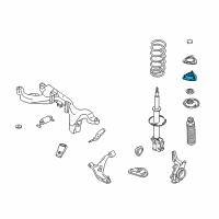 OEM 1997 Nissan Altima Strut Mounting Insulator Assembly Diagram - 54320-0Z800