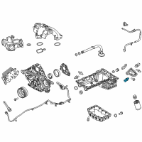 OEM 2021 Lincoln Nautilus Temperature Sensor Diagram - FT4Z-12A648-B