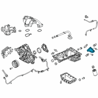 OEM 2021 Ford F-350 Super Duty Adapter Diagram - LC3Z-6881-C