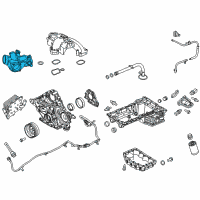 OEM 2021 Ford F-350 Super Duty Intake Manifold Diagram - LC3Z-9424-C