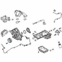 OEM 2011 Ford F-250 Super Duty Flywheel Bolt Diagram - BC3Z-6379-C