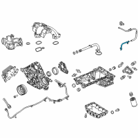 OEM 2022 Ford F-350 Super Duty Tube Diagram - BC3Z-6754-A