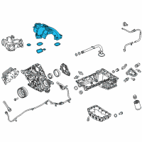 OEM 2017 Ford F-350 Super Duty Intake Manifold Diagram - GC4Z-9424-A