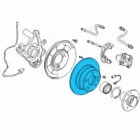 OEM 1999 BMW 750iL Brake Disc, Ventilated Diagram - 34-21-6-767-062