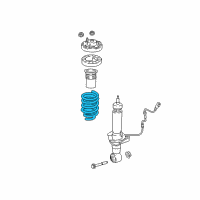 OEM 2019 Ford Expedition Coil Spring Diagram - JL1Z-5560-C