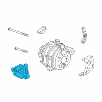 OEM 2014 Acura ILX Bracket, Alternator Diagram - 31113-R1A-A00