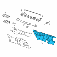 OEM Chevrolet Malibu Limited Insulator Diagram - 22873446