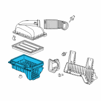 OEM Ram Body-Air Cleaner Diagram - 68292879AA