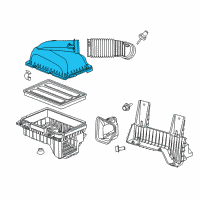 OEM Ram Cover-Air Cleaner Diagram - 68239896AA