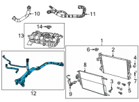 OEM Ram 1500 COOLANT Diagram - 68430009AE