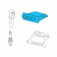 OEM 2006 Ford Escape PCM Diagram - 6U7Z-12A650-BTBRM