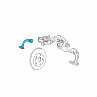 OEM 2004 Jeep Grand Cherokee Line-Brake Diagram - 52128094