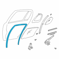 OEM 2001 Toyota Prius Run Channel Diagram - 68152-47010