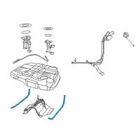 OEM 2020 Dodge Journey Strap-Fuel Tank Diagram - 4766508AD