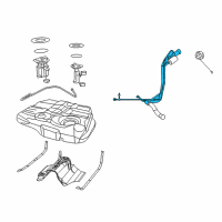 OEM 2020 Dodge Journey Tube-Fuel Filler Diagram - 68146401AB