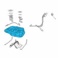 OEM 2011 Dodge Journey Fuel Tank Diagram - 5145613AA