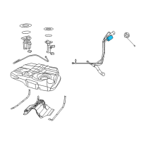 OEM 2010 Dodge Caliber Filter-Leak Detection Pump Diagram - 68012168AA