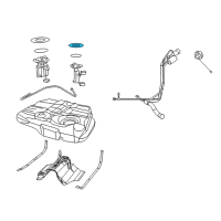 OEM 2009 Jeep Compass Ring-Lock Diagram - 5105332AB