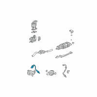 OEM Honda Fit Sensor Diagram - 36531-RME-A52