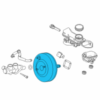 OEM 2010 Ford Fusion Booster Diagram - AE5Z-2005-A