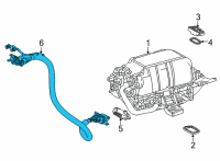 OEM 2020 Toyota Mirai Cable Diagram - G9A21-62010