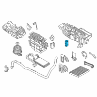 OEM 2012 Lincoln MKT Expansion Valve Diagram - BB5Z-19849-A