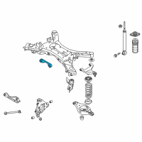 OEM 2010 Nissan Murano Bracket Assembly-Differential Mounting Diagram - 55419-JN90A