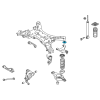 OEM 2019 Nissan Pathfinder STOPPER Rear Suspension Diagram - 55460-JP00A