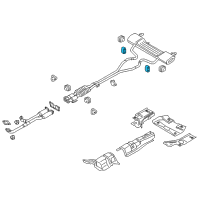 OEM Lincoln Hanger Diagram - GD9Z-5A262-A