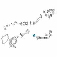 OEM 2021 Lincoln Corsair Upper Hose Diagram - K2GZ-6758-H