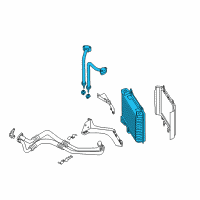 OEM 2013 Nissan GT-R Cooler Assembly-Oil Diagram - 21305-JF02B