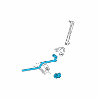 OEM 2001 Mercury Sable Stabilizer Bar Diagram - 2F1Z-5482-SD