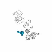 OEM Toyota Camry Headlamp Switch Diagram - 84140-06260