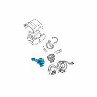 OEM 2005 Toyota Camry Headlamp Switch Diagram - 84140-06260