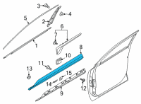 OEM Kia Sorento GARNISH-Front Door S Diagram - 87723R5300