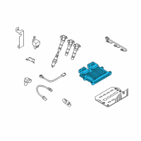 OEM Kia Amanti Engine Ecm Control Module Diagram - 391103C811