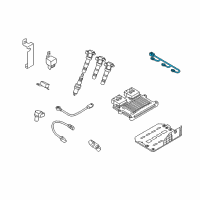 OEM Hyundai Sonata Harness-Ignition Coil Diagram - 39610-3C010