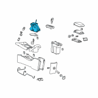 OEM Chevrolet Impala Gear Shift Assembly Diagram - 19259863