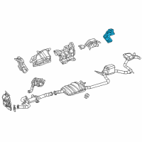 OEM 2021 Chrysler Voyager Shield-Exhaust Diagram - 68214227AB