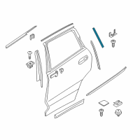 OEM 2018 BMW X3 Cover, Column C, Door, Rear Left Diagram - 51-35-7-393-441