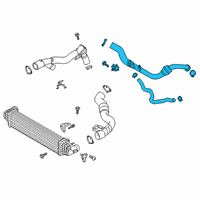 OEM 2021 Ford Explorer Rear Duct Diagram - L1MZ-6F072-B