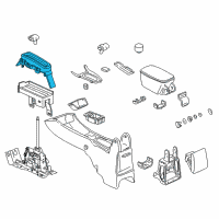 OEM 2000 Chevrolet Malibu Indicator Asm-Automatic Transmission Control Diagram - 22714831