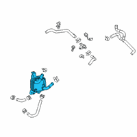 OEM 2019 Lexus ES350 Cooler, Transmission Diagram - 33493-06021