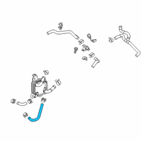 OEM Lexus NX250 Hose Oil Cooler INL Diagram - 32941-0R070