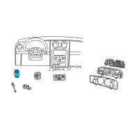 OEM 2006 Jeep Liberty Switch-Mirror Diagram - 56010696AB