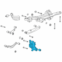 OEM Buick LaCrosse Knuckle Diagram - 13327458